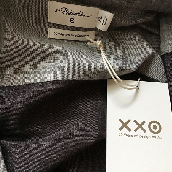 3.1 Phillip Lim Target Button Down Shirt - Picture 4 of 5